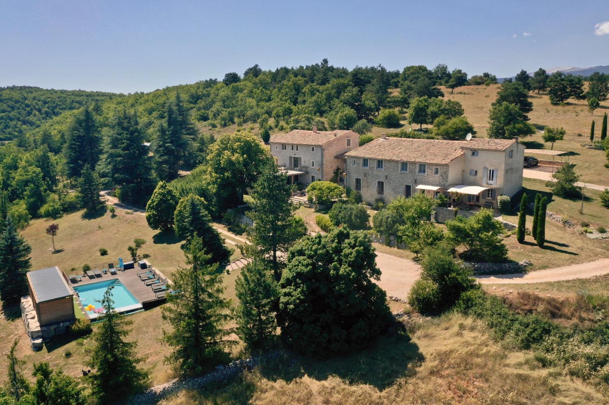 Le Domaine De Piedmoure, Gites Et Chambres D'Hotes, Piscine, Terrasses Privatives Sault-de-Vaucluse Exteriör bild